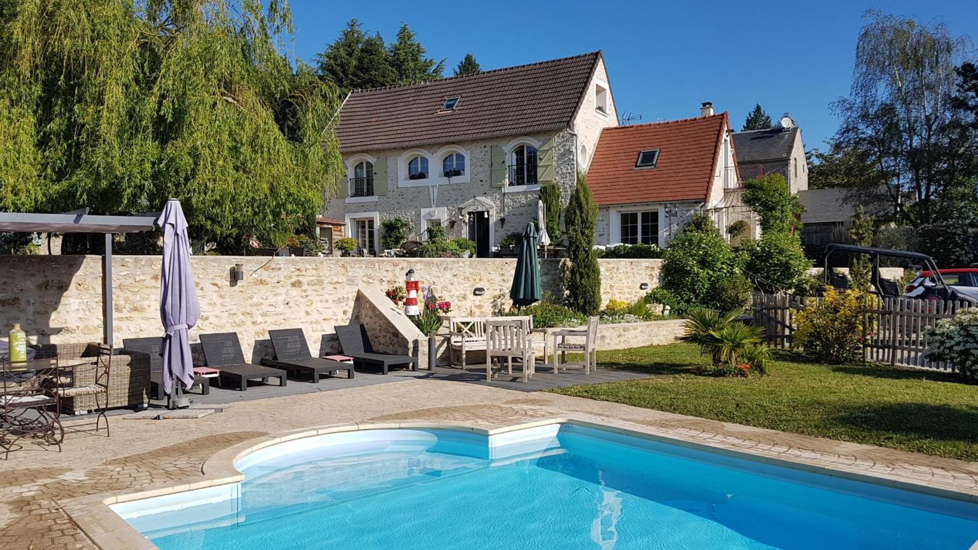 La Bergerie-En-Vexin Bed & Breakfast Jambville ภายนอก รูปภาพ